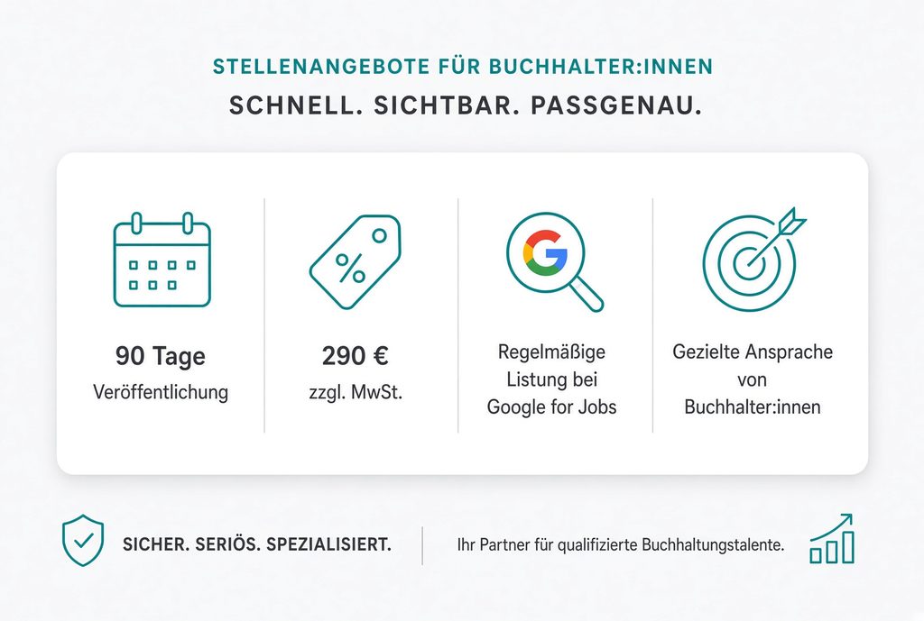 Buchhalter gesucht